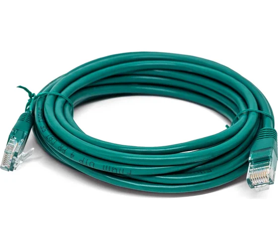 Патч-корд Filum UTP, кат.6, 3 м, RJ45-RJ45, зеленый (FL-U6-C-LSZH-3M-G)