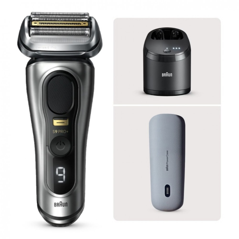 Бритва Braun 9577cc Silver SmartCare, серебристый/черный