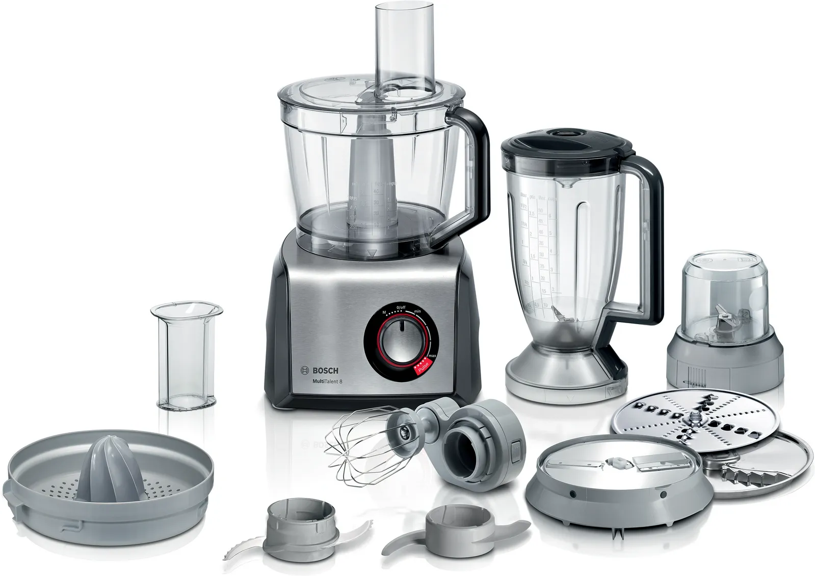 Комбайн Bosch MC812M844, 1.25 кВт, черный