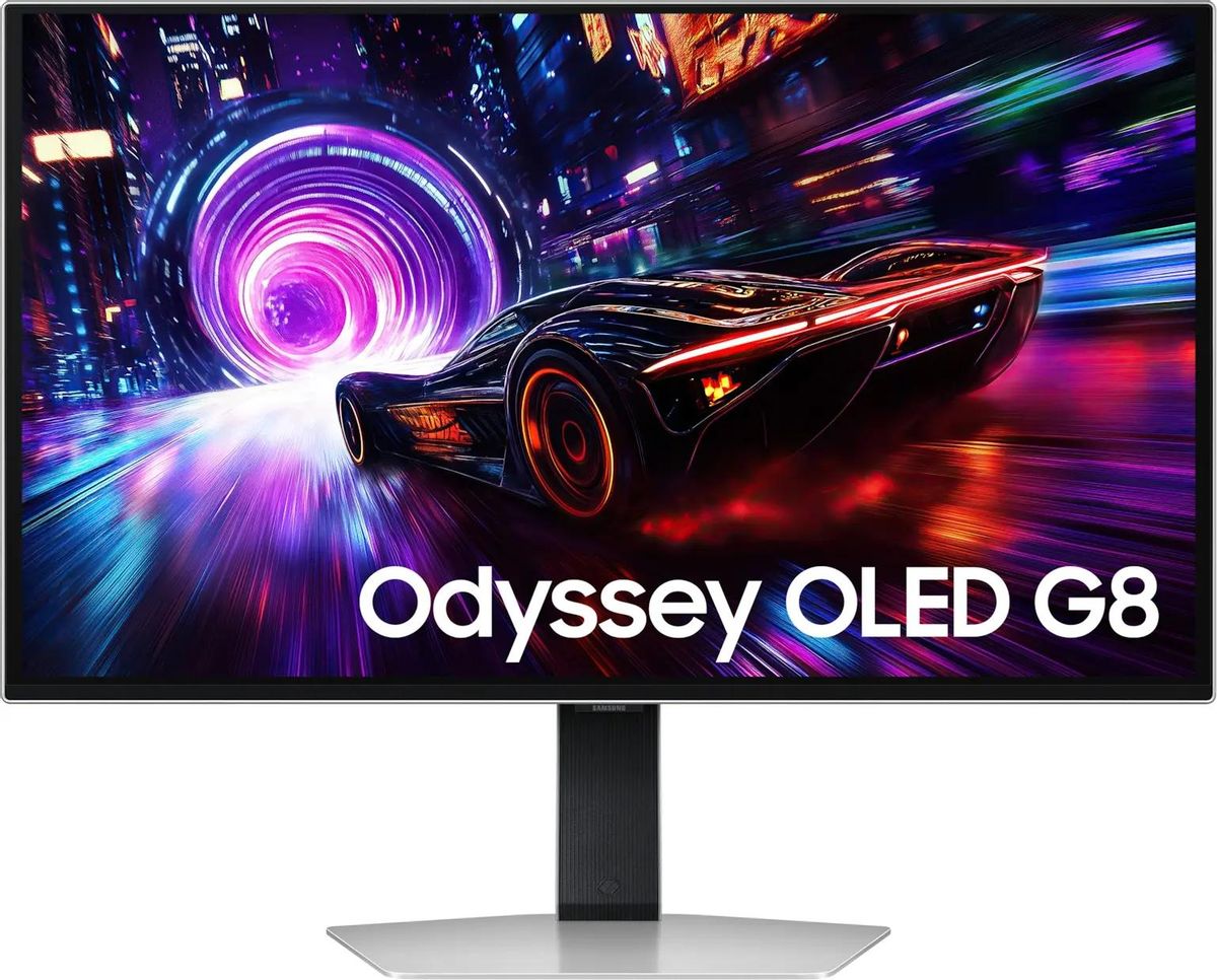 Монитор 27" Samsung Odyssey OLED G8 S27FG812SIXCI серебристый/черный