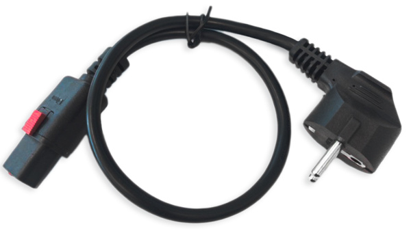 Кабель питания Filum Schuko (Euro)(M)-IEC-320-C13, 50 см