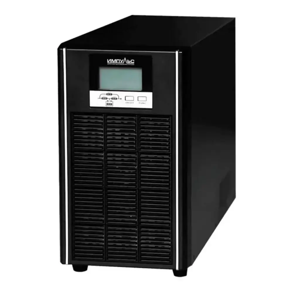 ИБП Импульс ФОРА 3115, 15000 В·А, 1.5 кВт, черный (FO15321) (без аккумуляторов)