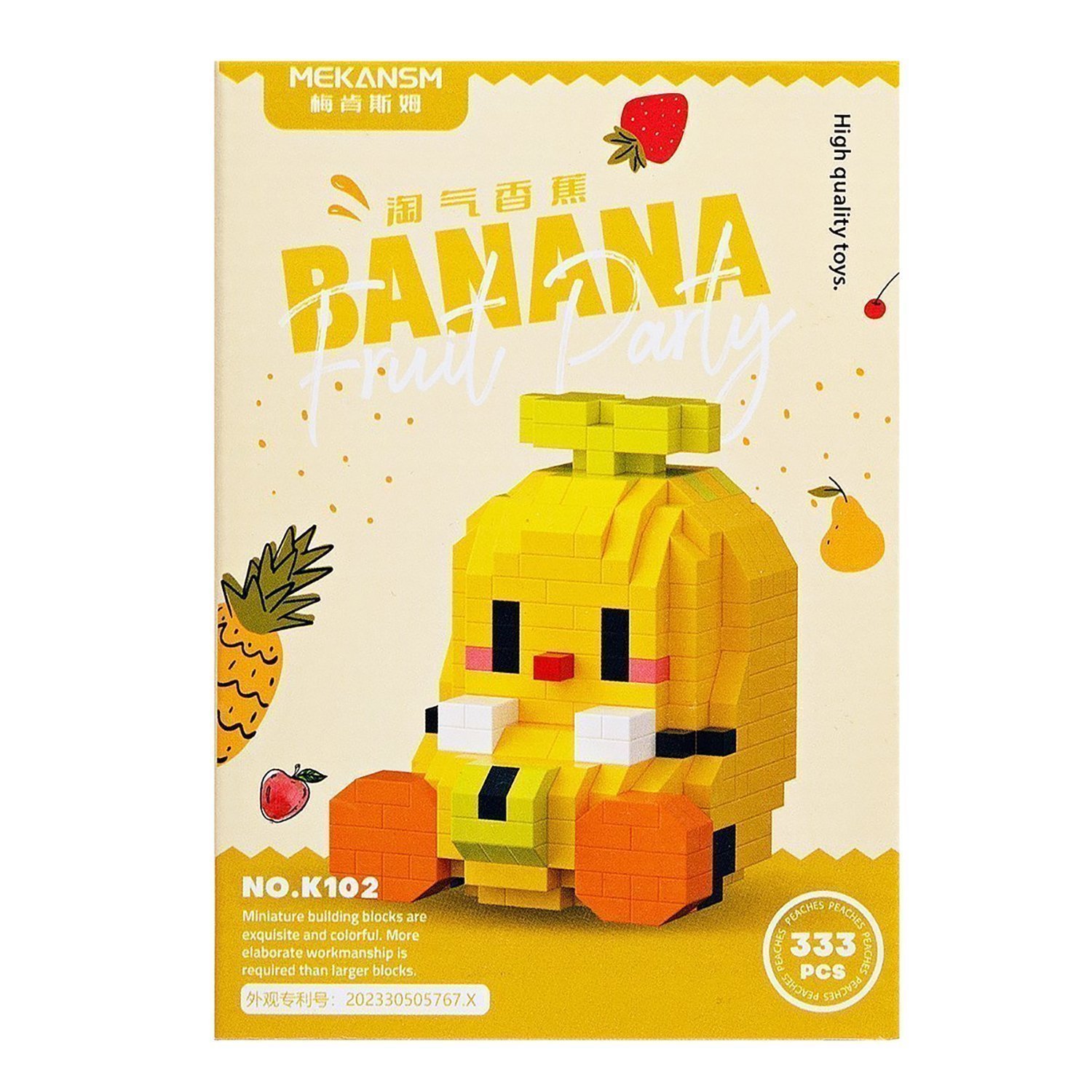 Конструктор Fruit series банан 240242