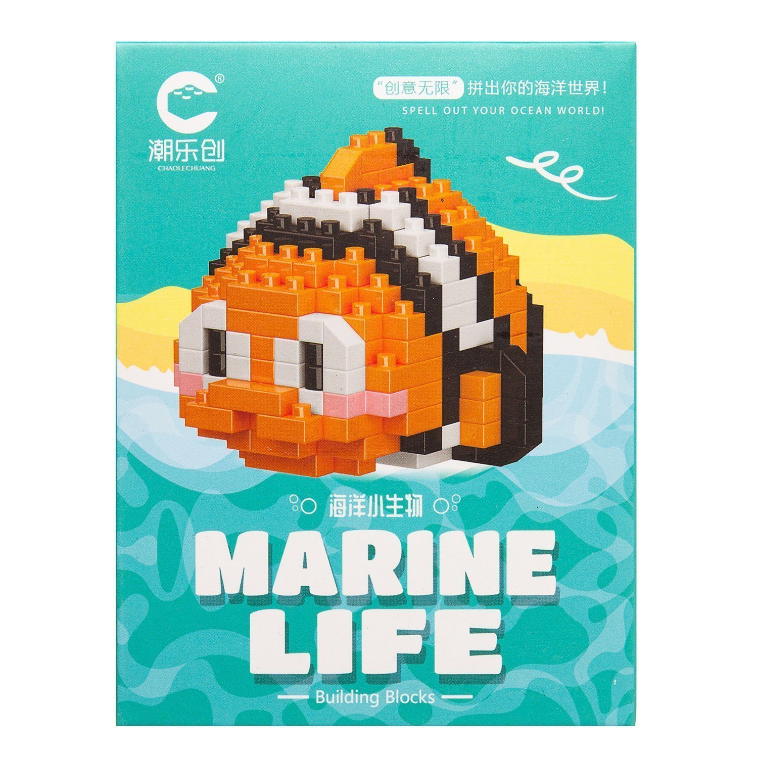 Конструктор Ocean series рыба клоун 240237