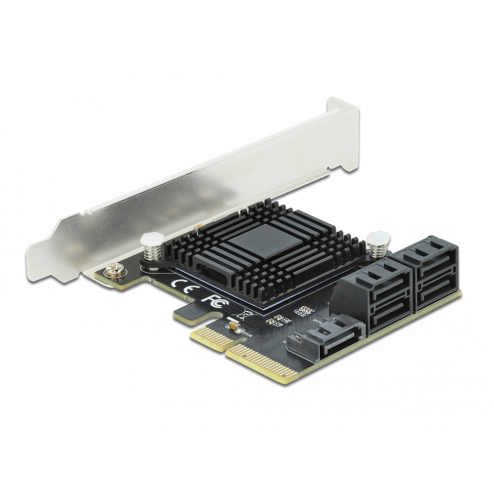 Контроллер SATA Orient, 5xSATA 3.0, PCI-Ex4