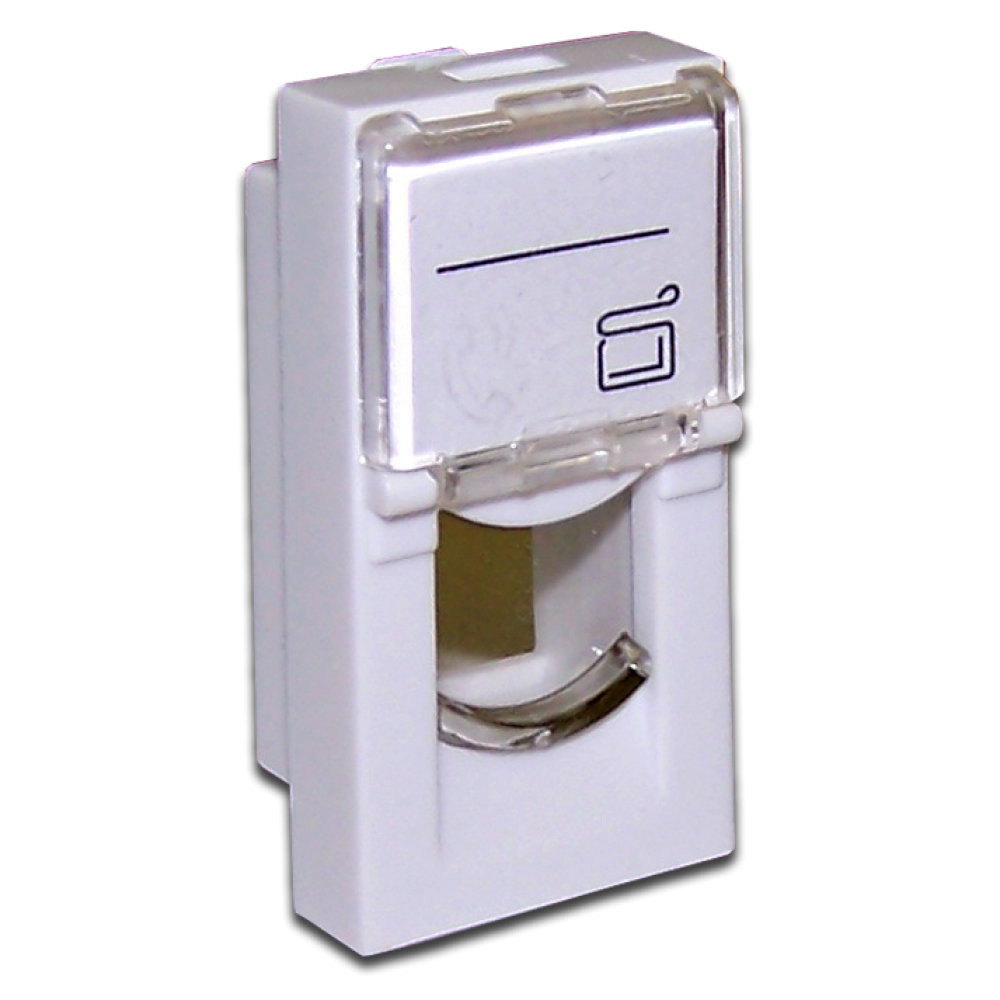 Вставка Keystone Lanmaster (LAN-SIP-22L-WH)
