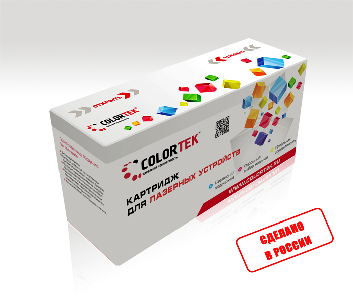 

Картридж лазерный Colortek СТ-CB435A/CB436/CE285/C-712/713/725, черный, совместимый