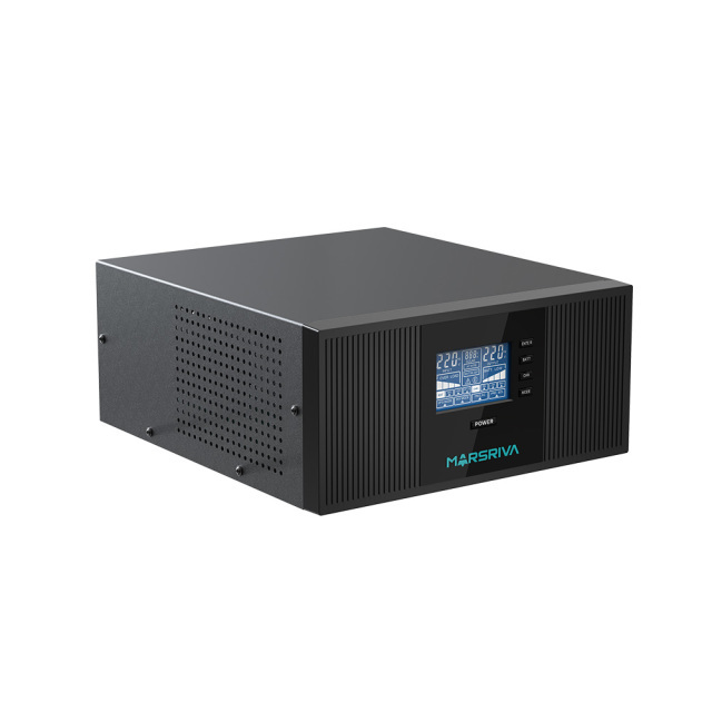 Инвертор MARSRIVA SOHO MR-UT800, 800 VA, 640 Вт, черный (MR-UT800) (без аккумуляторов)