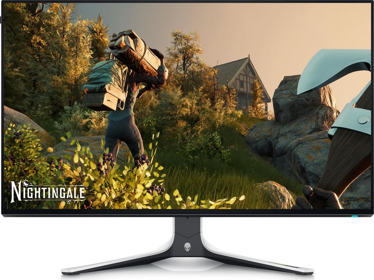 Монитор 27" DELL Alienware AW2723DF черный/белый