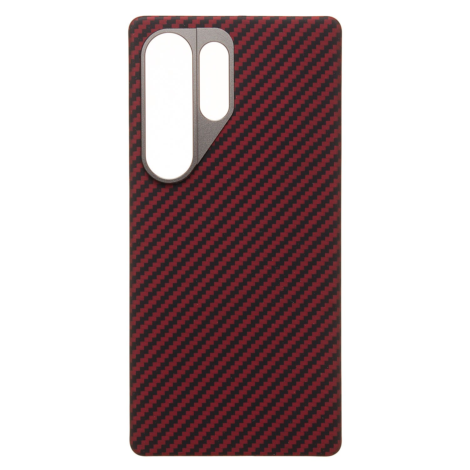Чехол-накладка Cellis SM009 POSH KEVLAR SafeMag для смартфона Samsung Galaxy S25 Ultra, красный