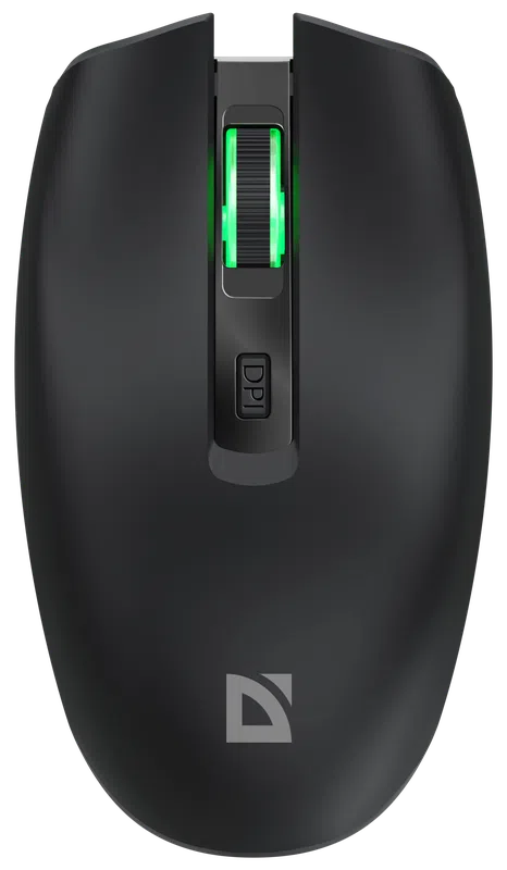 Мышь Defender Proto MM-332, Bluetooth/Радиоканал, черный (52332)