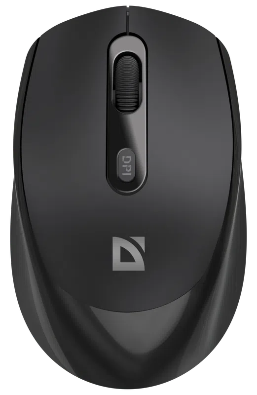 Мышь Defender Vision MS-376, Bluetooth/Радиоканал, черный (52376)