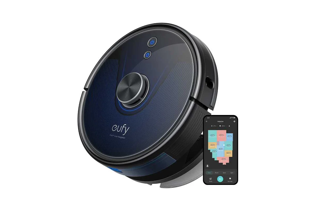 Робот-пылесос Eufy L35 Hybrid T2194 BK, черный