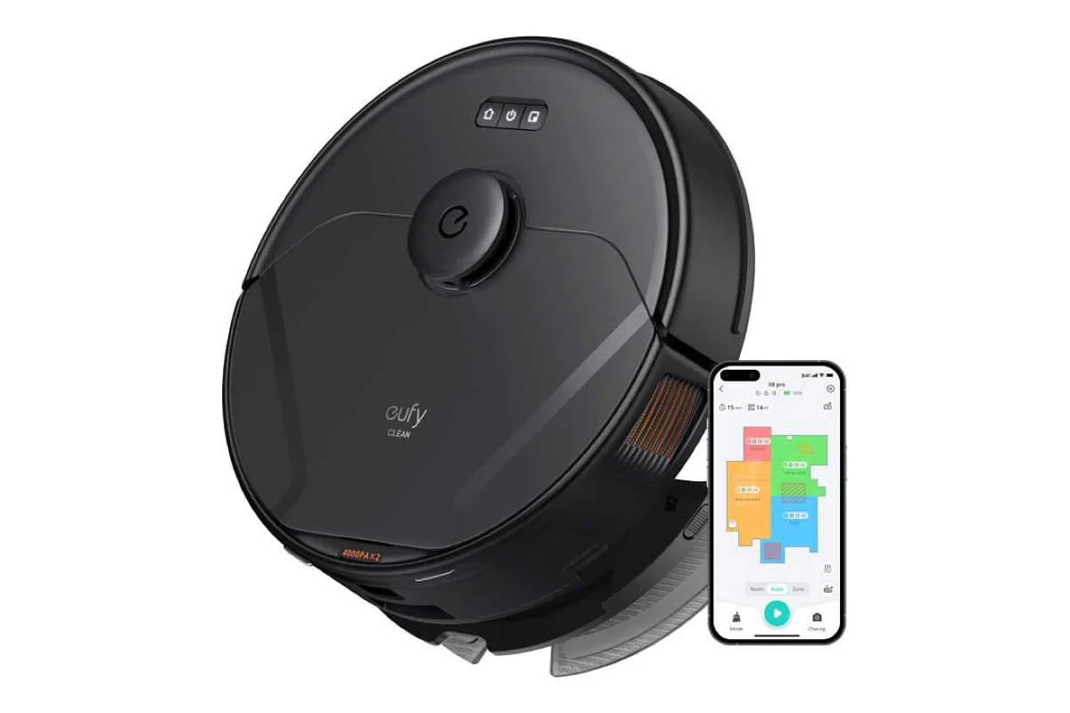 Робот-пылесос Eufy X8 Pro T2266 BK, черный