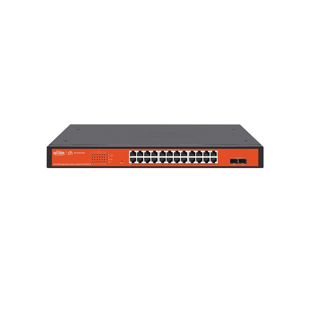 Коммутатор Wi-Tek WI-PCES326GF, управляемый, кол-во портов: 24x1 Гбит/с, кол-во SFP/uplink: SFP 2x1 Гбит/с, установка в стойку, PoE: 24x30 Вт (макс. 370 Вт) (WI-PCES326GF) б/у, после ремонта, следы эксплуатации, потертости/царапинки по корпусу, вмятинка - правый передний угол, вмятинка - задний правый угол, коммутатор в коробке, руководство, два крепления в стойку, винты 4шт