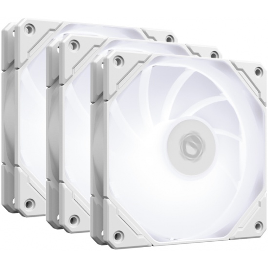 

Комплект вентиляторов ID-COOLING TF-12025-PRO-SW TRIO, 120 мм, 1500rpm, 28.9 дБ, 4-pin PWM, 3шт, белый, белая подсветка (TF-12025-PRO-SW_TRIO), TF-12025-PRO-SW TRIO