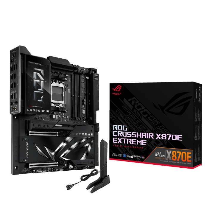 Материнская плата ASUS ROG CROSSHAIR X870E EXTREME, AM5, AMD X870E, EATX
