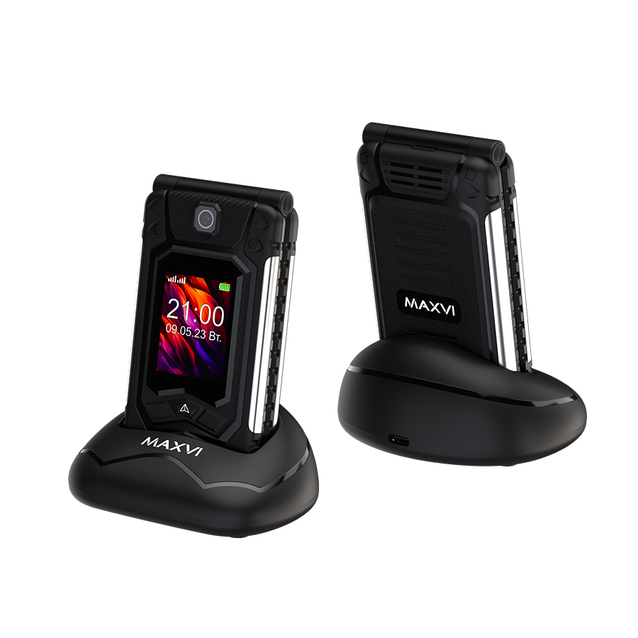 Мобильный телефон MAXVI E10ds черный