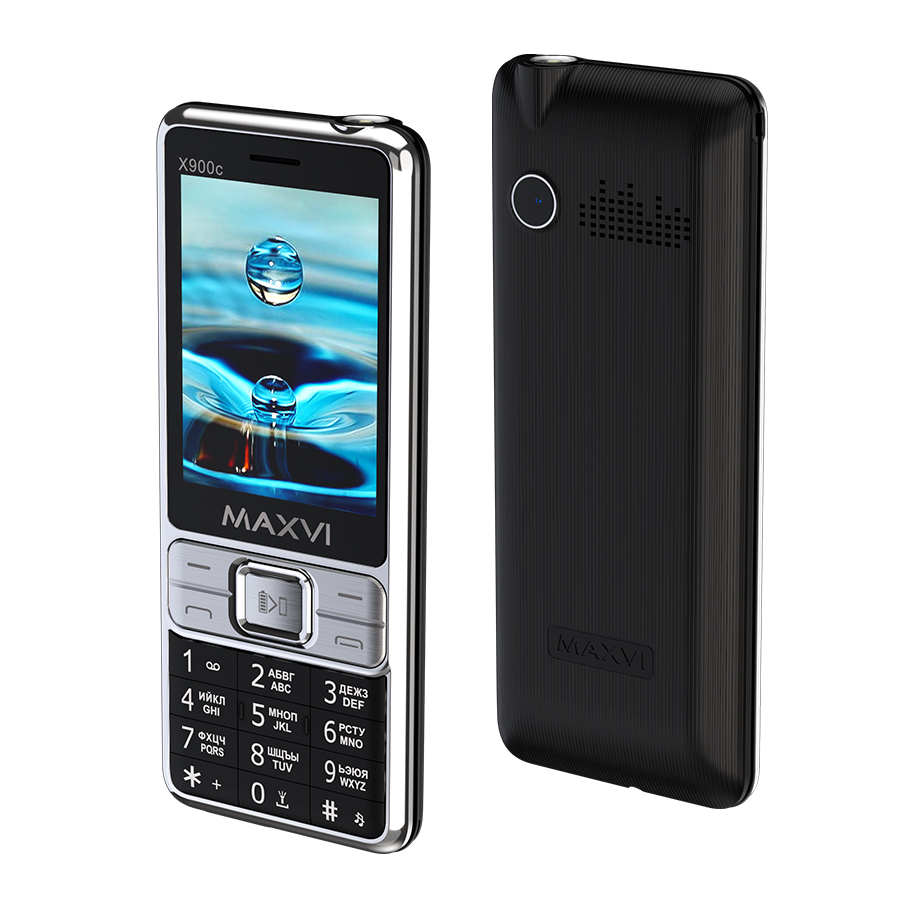 Мобильный телефон MAXVI X900c черный