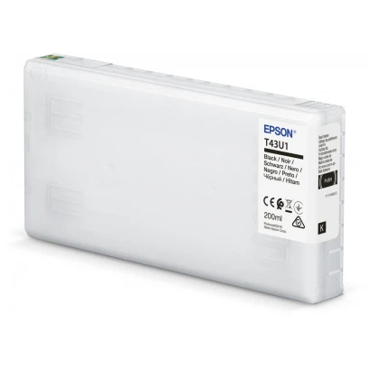 Картридж Epson T43U1 (C13T43U14N), черный, 200 мл