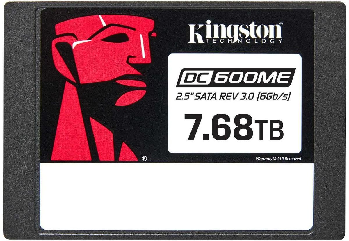 Твердотельный накопитель (SSD) Kingston DC600ME 7.68Tb, 2.5", SATA3 (SEDC600ME/7680G)