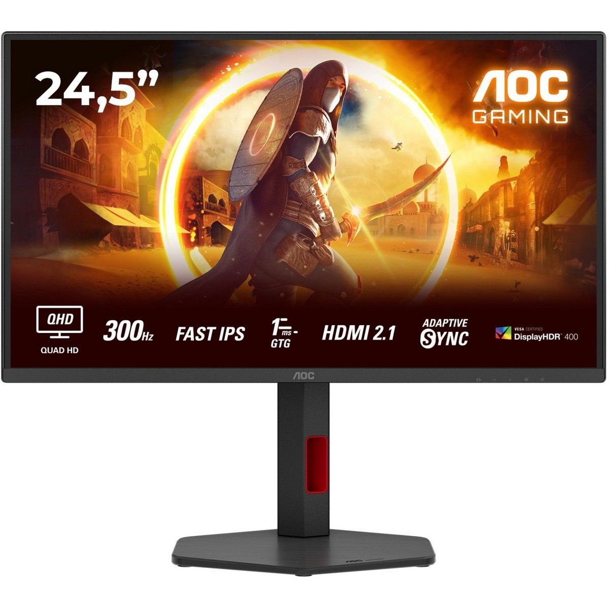 Монитор 25" AOC Q25G4SR черный