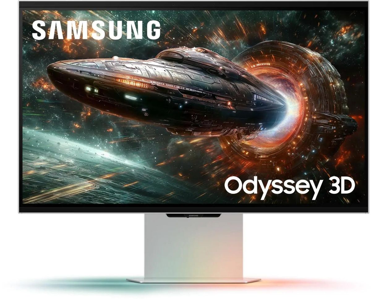 Монитор 27" Samsung Odyssey 3D LS27FG900XIXCI серебристый