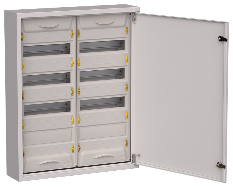 Корпус металлический 71 см x 14 см x 57 см, IP31, IEK ЩРн-96