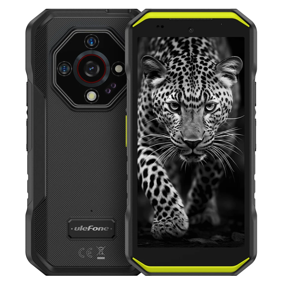 Смартфон Ulefone Armor X32 Pro 8Gb/256Gb черный/зеленый (6975326669757)