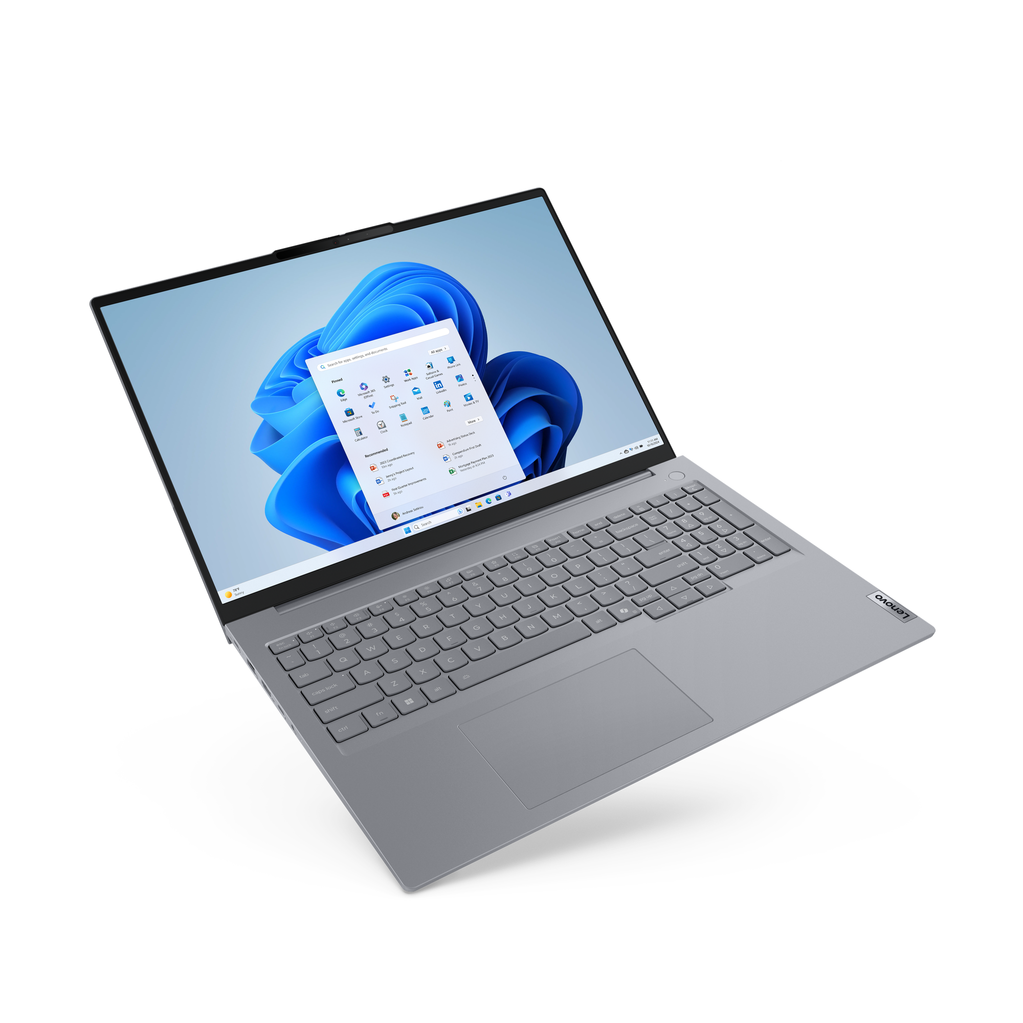 Ноутбук 16" Lenovo ThinkBook 16 G8, серый (21SK002NUE_32Win11P)