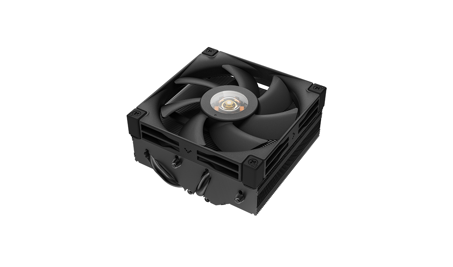 Кулер для процессора DeepCool AN400 BLACK, 92 мм, 2950rpm, 31.1 дБА, 150 Вт, 4-pin PWM, Al, White LED (R-AN400-BKWNMN-G) б/у