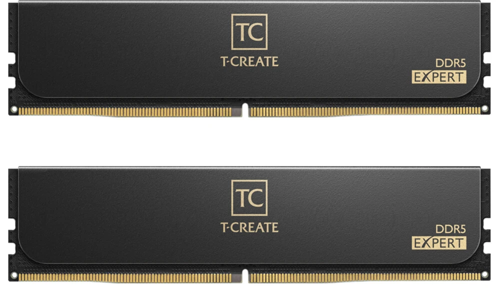 Комплект памяти DDR5 DIMM 96Gb (2x48Gb), 6400MHz Team Group (CTCED596G6400HC32ADC01)