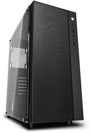 Корпус Deepcool Matrexx 55 Mesh, Midi-Tower, без БП, черный