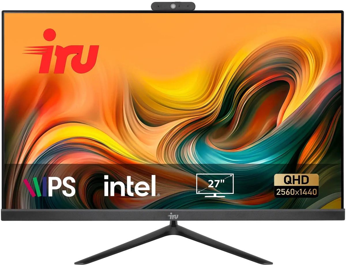 Моноблок IRU Tactio 27IH5P2K 27", Intel Core i5-11400, 32Gb, 1Tb, без ОС