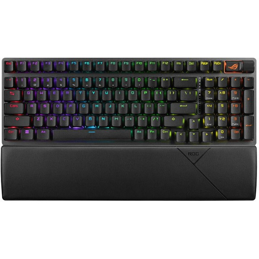 Клавиатура ASUS X901 Strix Scope II 96, USB Type-C, черный (90MP037A-BKRA01)