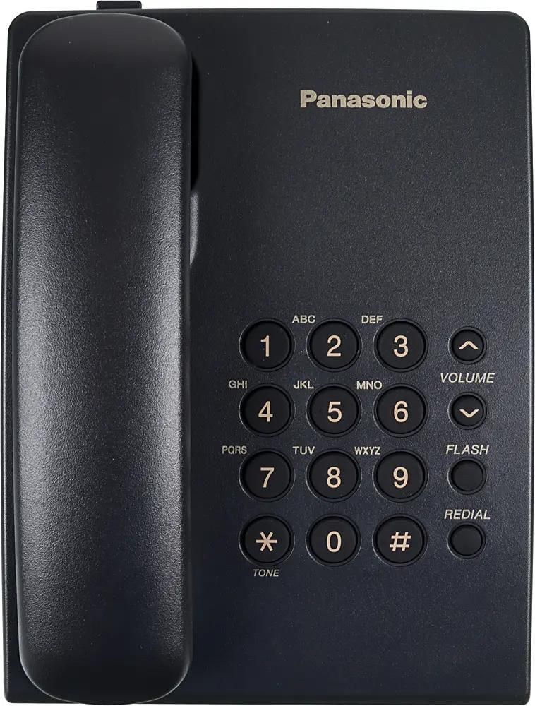 Проводной телефон Panasonic KX-TS2350RU, черный