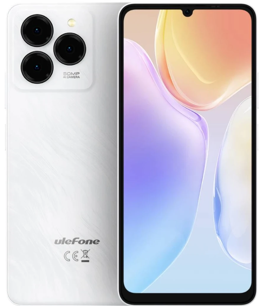 Смартфон Ulefone Note 20 Pro 4Gb/256Gb белый (6975326664608)