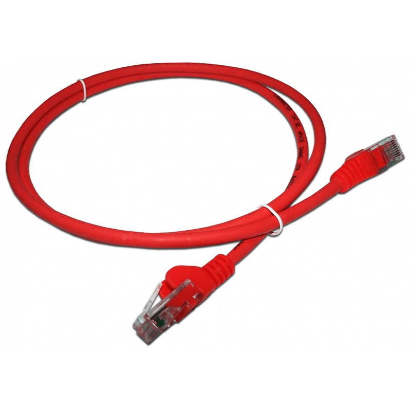 Патч-корд Lanmaster UTP, кат.5e, 4 м, RJ45-RJ45, красный
