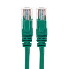 Патч-корд Maxicord UTP, кат.5e, 1 м, RJ45-RJ45, зеленый (MC-PC-U5-R45-GN-1)