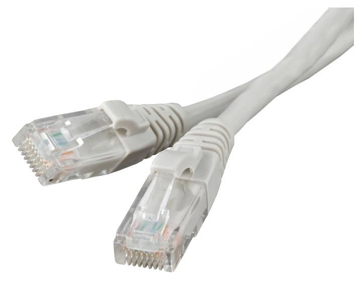 Патч-корд Maxicord UTP, кат.5e, 1.5 м, RJ45-RJ45, серый (MC-PC-U5-R45-GY-1.5)