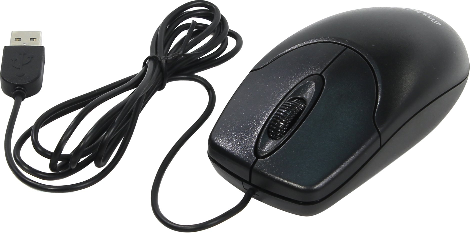 Мышь проводная Genius NetScroll 120 V2, 800dpi, оптическая светодиодная, USB, черный