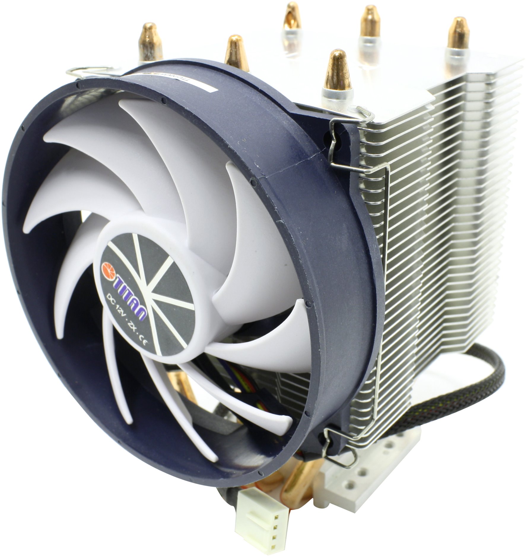 

Кулер для процессора Titan TTC-NK35TZ/RPW(KU) для Socket 115x/1356/1366/775/AM4/AM2+/AM3/AM3+/FM1/FM2/FM2+/AM2, 92мм, 2600rpm, 27 дБ, 4-pin PWM, Al+Cu, TTC-NK35TZ/RPW(KU)