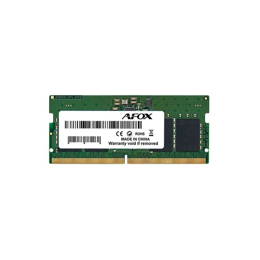 Память DDR5 SODIMM 16Gb, 5200MHz AFOX (AFSD516D2S1P)