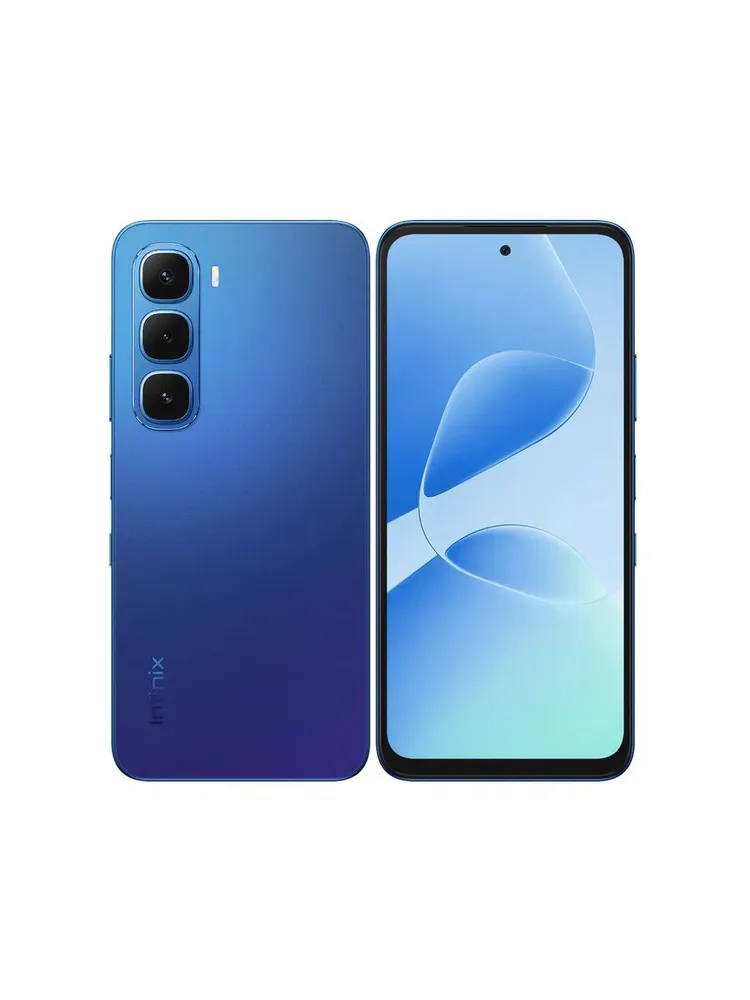 Смартфон Infinix Hot 60i 4Gb/128Gb синий (10075100)