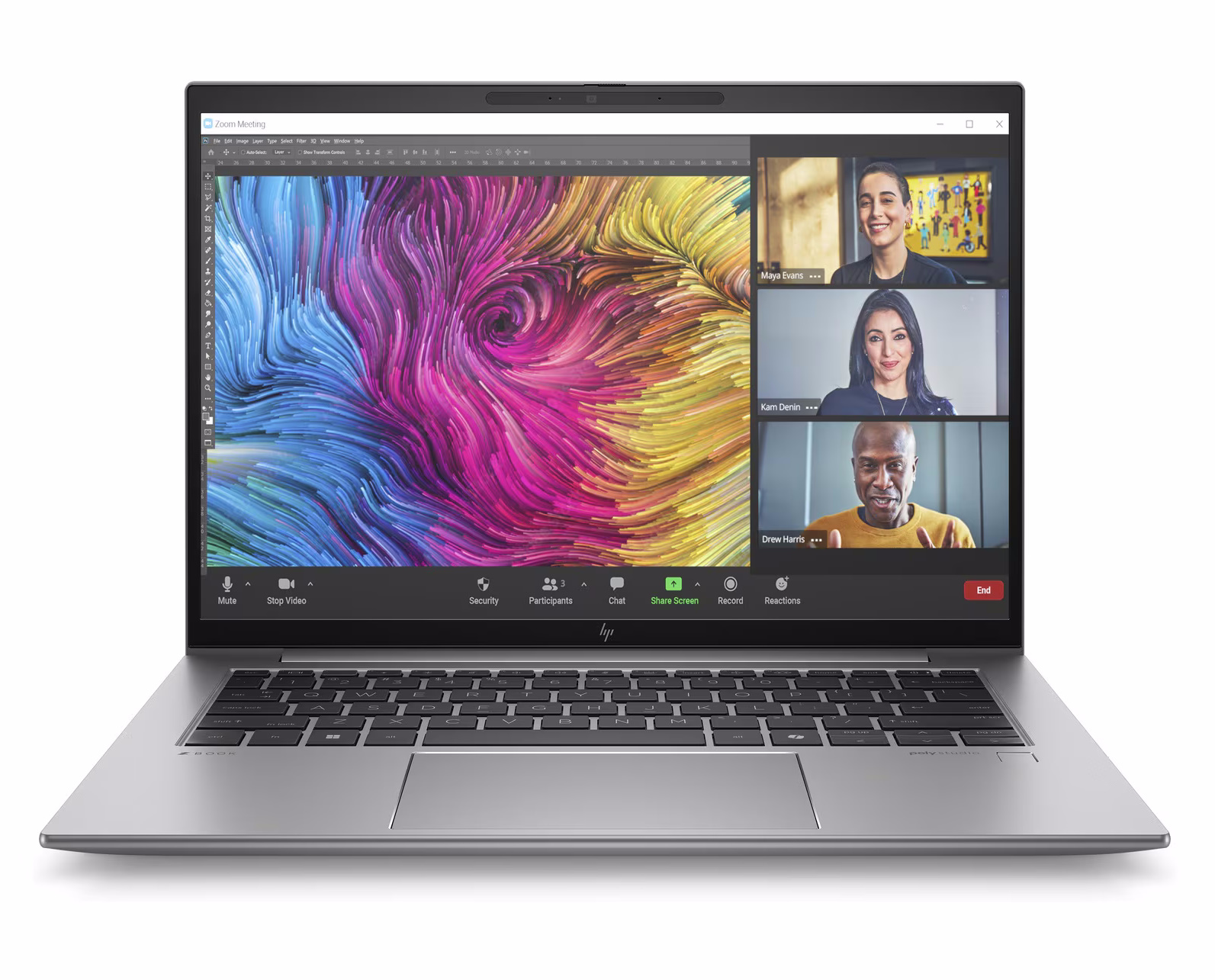Ноутбук 14" HP ZBook Firefly 14 G11, серый (A1VL0PT) Английская клавиатура!