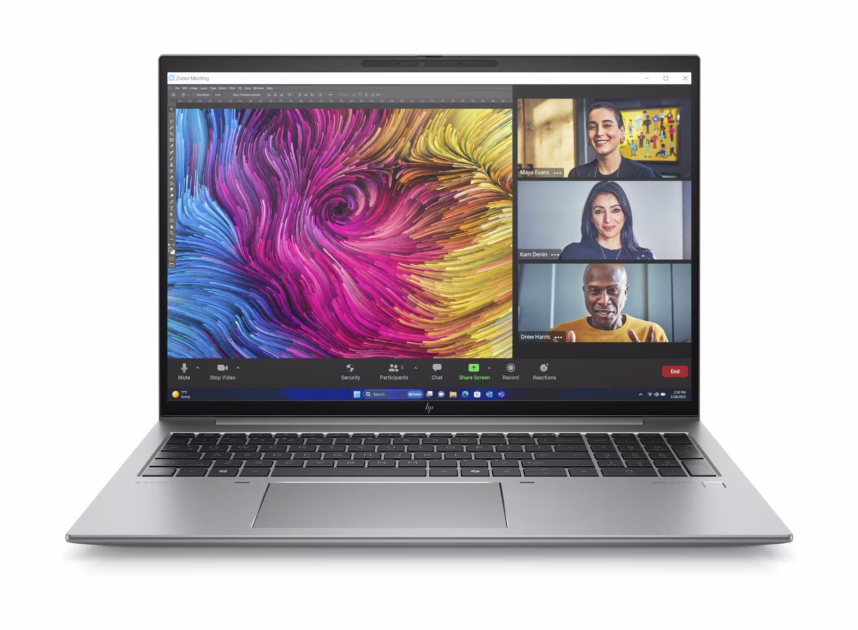Ноутбук 16" HP ZBook Firefly 16 G11, серый (A1VX6PT)
