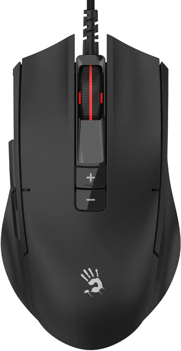 Мышь A4Tech Bloody ES8 STONE, USB, черный