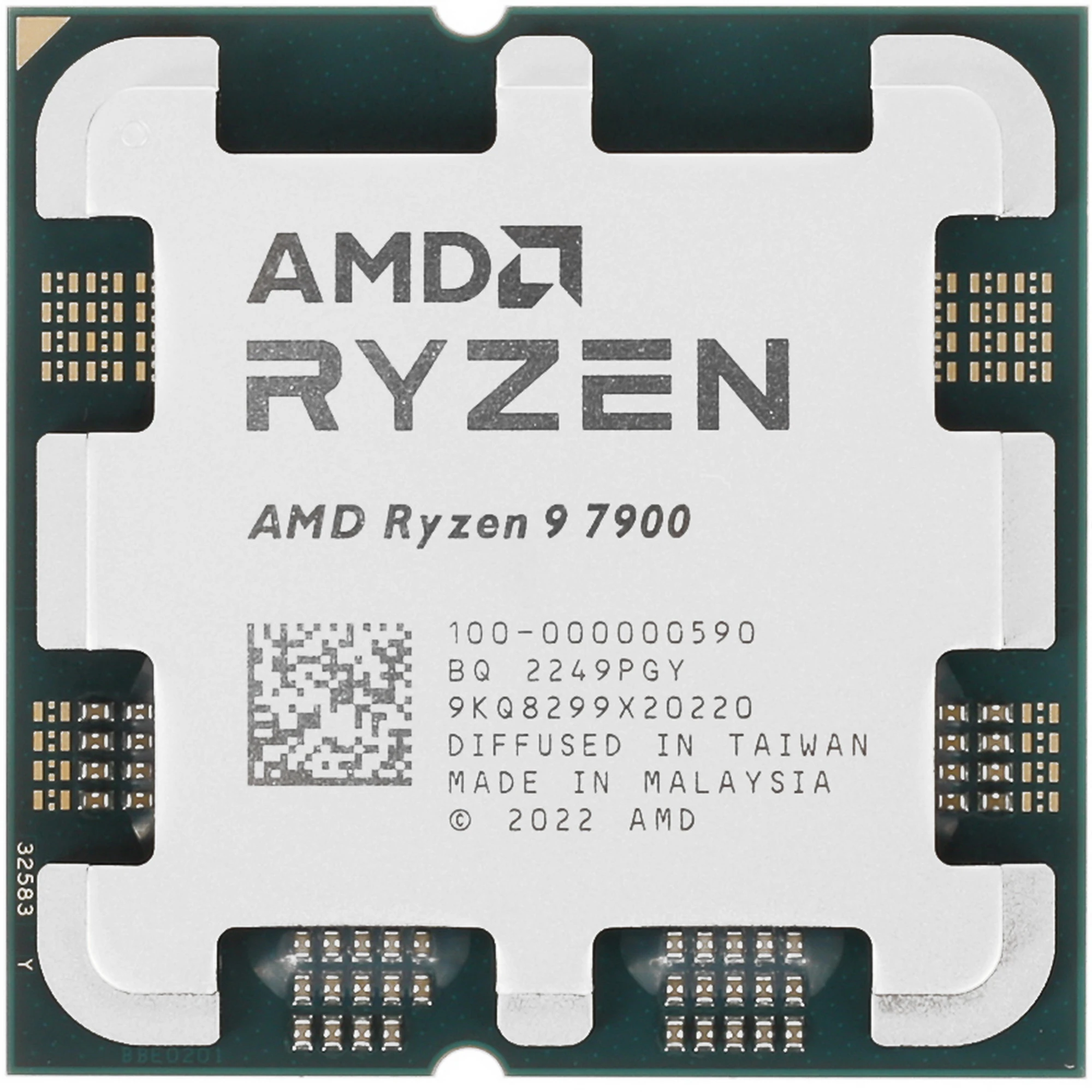 Процессор AMD Ryzen 9-7900 tray (OEM)