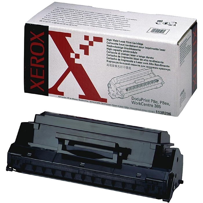 

Картридж лазерный Xerox 113R00296/603P06174, черный, 1шт., 5000 страниц, оригинальный, для Xerox P8e, P8ex, WorkCentre 385
