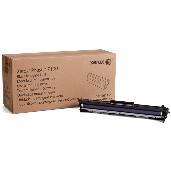 

Драм-картридж (фотобарабан) Xerox 108R01151/095205965537, 24000, оригинальный, для Xerox Phaser 7100, 108R01151